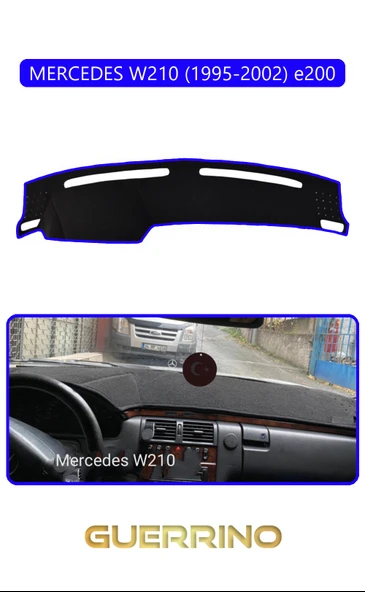Guerrino  MERCEDES W210 1995-2002 e200TORPİDO KORUMA HALISI MAVİ KENAR ürün görseli