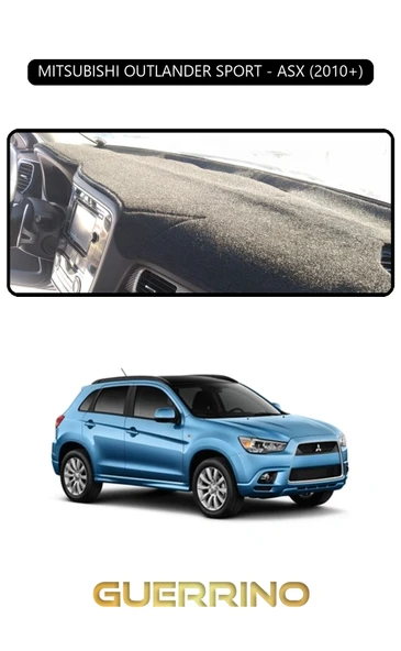 Guerrino  MITSUBISHI OUTLANDER SPORT/ASX 2010+TORPİDO KORUMA HALISI SİYAH KENAR ürün görseli