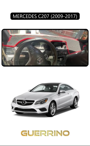Guerrino  MERCEDES C207 2009-2017TORPİDO KORUMA HALISI SİYAH KENAR ürün görseli