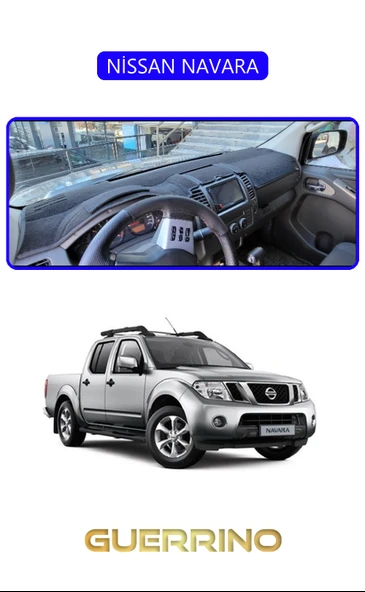 Guerrino  NİSSAN NAVARATORPİDO KORUMA HALISI MAVİ KENAR ürün görseli