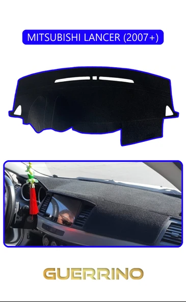 Guerrino  MITSUBISHI LANCER 2007+TORPİDO KORUMA HALISI MAVİ KENAR ürün görseli