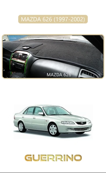Guerrino  MAZDA 626 1997-2002TORPİDO KORUMA HALISI BEJ KENAR ürün görseli
