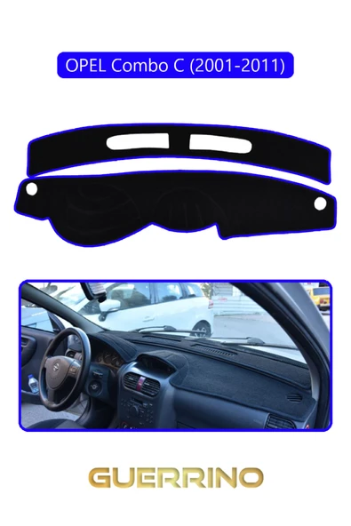 Guerrino  OPEL Combo C (2001-2011)TORPİDO KORUMA HALISI MAVİ KENAR ürün görseli