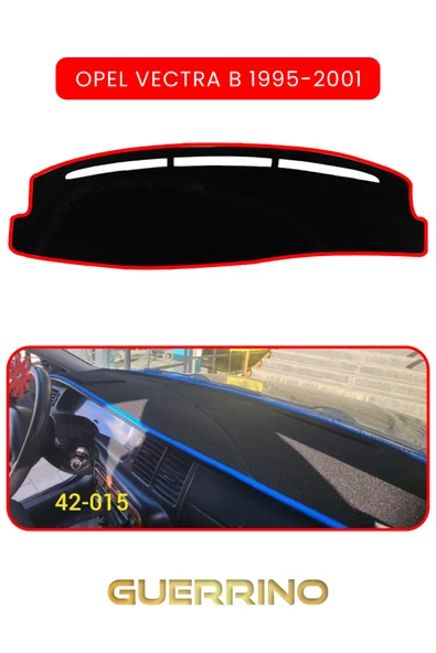 Guerrino  OPEL Vectra B (1995-2001)TORPİDO KORUMA HALISI KIRMIZI KENAR ürün görseli