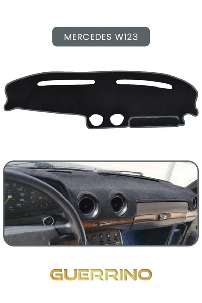 Guerrino  MERCEDES W123TORPİDO KORUMA HALISI GRİ KENAR ürün görseli