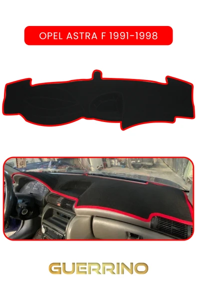 Guerrino  OPEL Astra F 1991-1998TORPİDO KORUMA HALISI KIRMIZI KENAR ürün görseli
