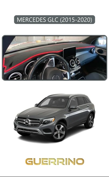 Guerrino  MERCEDES GLC 2015-2020TORPİDO KORUMA HALISI GRİ KENAR ürün görseli