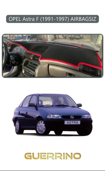 Guerrino  OPEL Astra F 1991-1997 AIRBAGSIZTORPİDO KORUMA HALISI GRİ KENAR ürün görseli