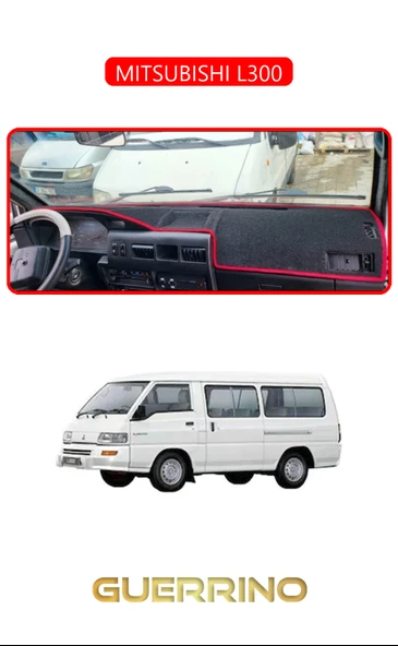 Guerrino  MITSUBISHI L300TORPİDO KORUMA HALISI KIRMIZI KENAR ürün görseli