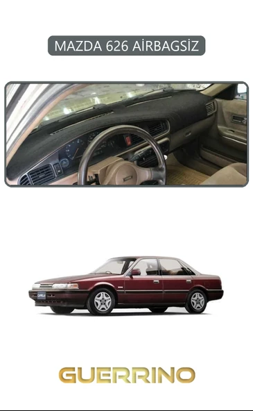 Guerrino  MAZDA 626 AİRBAGSİZTORPİDO KORUMA HALISI GRİ KENAR ürün görseli