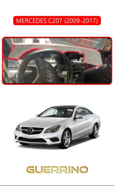 Guerrino  MERCEDES C207 2009-2017TORPİDO KORUMA HALISI KIRMIZI KENAR ürün görseli