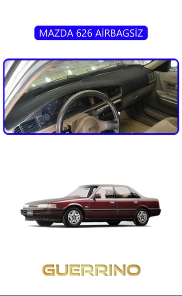 Guerrino  MAZDA 626 AİRBAGSİZTORPİDO KORUMA HALISI MAVİ KENAR ürün görseli