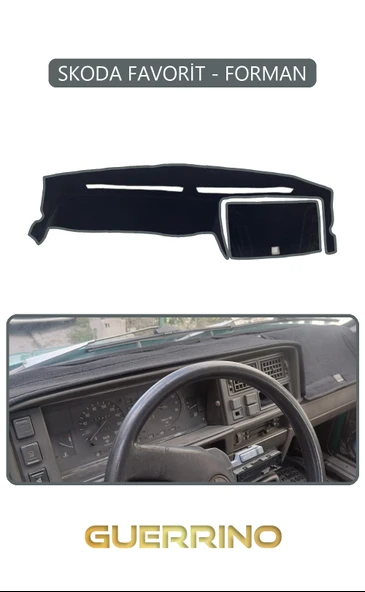 Guerrino  SKODA FAVORİT - FORMANTORPİDO KORUMA HALISI GRİ KENAR ürün görseli