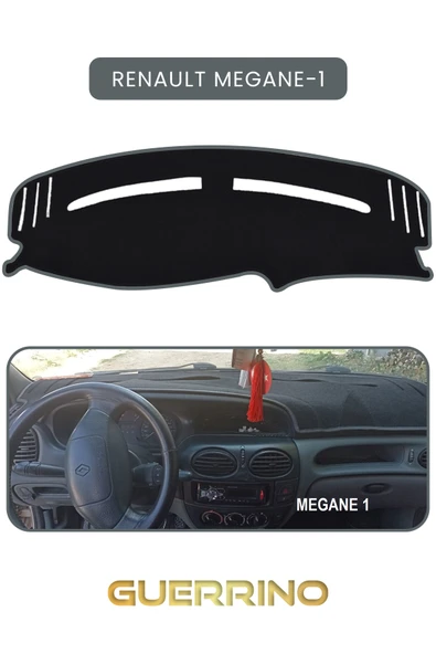 Guerrino  RENAULT Megane-1TORPİDO KORUMA HALISI GRİ KENAR ürün görseli
