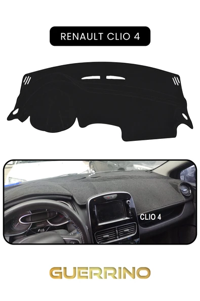 Guerrino  RENAULT Clio 4TORPİDO KORUMA HALISI SİYAH KENAR ürün görseli