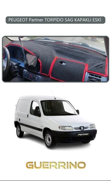 Guerrino  PEUGEOT Partner TORPİDO SAG KAPAKLI ESKİ TORPİDO KORUMA HALISI GRİ KENAR ürün görseli