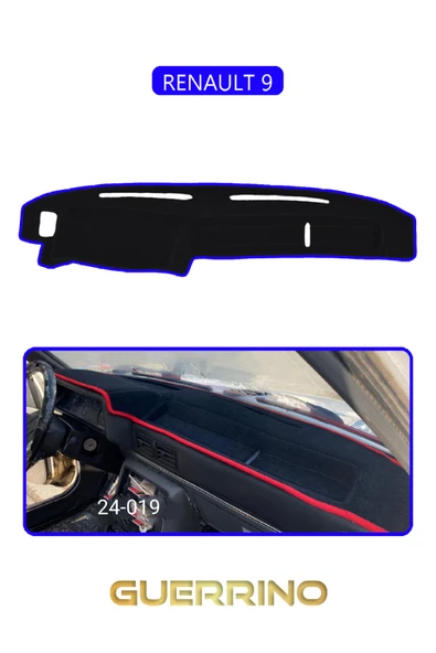 Guerrino  RENAULT 9 TORPİDO KORUMA HALISI MAVİ KENAR ürün görseli