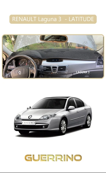 Guerrino  RENAULT Laguna 3  - LATITUDETORPİDO KORUMA HALISI BEJ KENAR ürün görseli