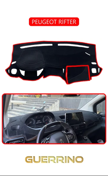 Guerrino  PEUGEOT RİFTERTORPİDO KORUMA HALISI KIRMIZI KENAR ürün görseli