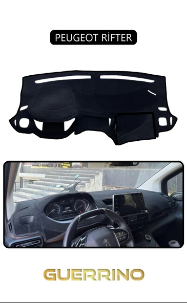 Guerrino PEUGEOT RİFTERTORPİDO KORUMA HALISI SİYAH KENAR
