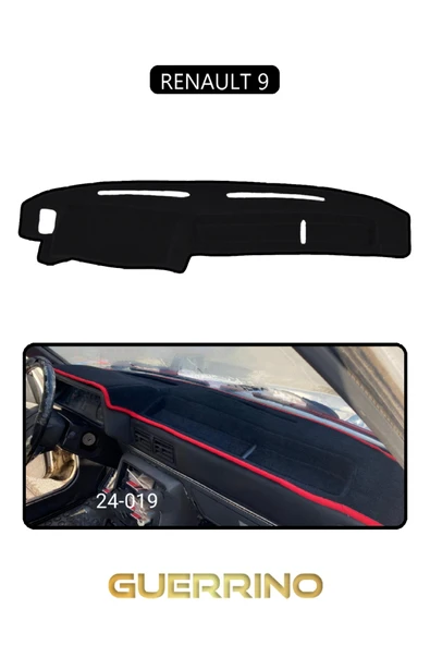 Guerrino  RENAULT 9 TORPİDO KORUMA HALISI SİYAH KENAR ürün görseli