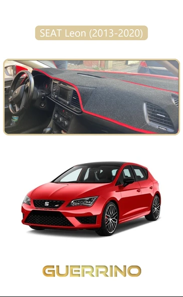 Guerrino  SEAT Leon (2013-2020)TORPİDO KORUMA HALISI BEJ KENAR ürün görseli