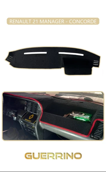 Guerrino  RENAULT 21 MANAGER - CONCORDETORPİDO KORUMA HALISI BEJ KENAR ürün görseli
