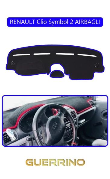 Guerrino  RENAULT Clio Symbol 2 AIRBAGLITORPİDO KORUMA HALISI MAVİ KENAR ürün görseli