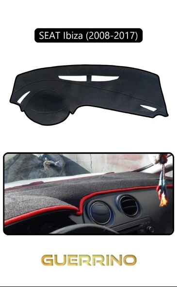 Guerrino  SEAT Ibiza (2008-2017)TORPİDO KORUMA HALISI SİYAH KENAR ürün görseli