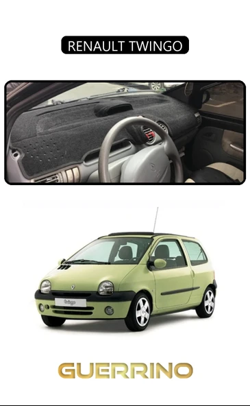Guerrino  RENAULT TWINGOTORPİDO KORUMA HALISI SİYAH KENAR ürün görseli