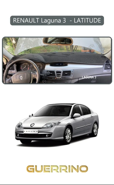 Guerrino  RENAULT Laguna 3  - LATITUDETORPİDO KORUMA HALISI GRİ KENAR ürün görseli