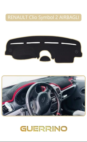 Guerrino  RENAULT Clio Symbol 2 AIRBAGLITORPİDO KORUMA HALISI BEJ KENAR ürün görseli