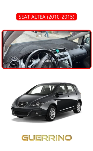 Guerrino  SEAT ALTEA (2010-2015)TORPİDO KORUMA HALISI KIRMIZI KENAR ürün görseli