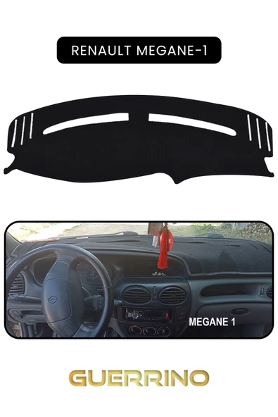 Guerrino  RENAULT Megane-1TORPİDO KORUMA HALISI SİYAH KENAR ürün görseli