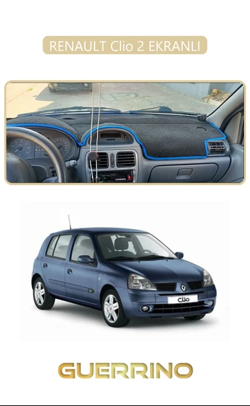 Guerrino  RENAULT Clio 2 EKRANLITORPİDO KORUMA HALISI BEJ KENAR ürün görseli