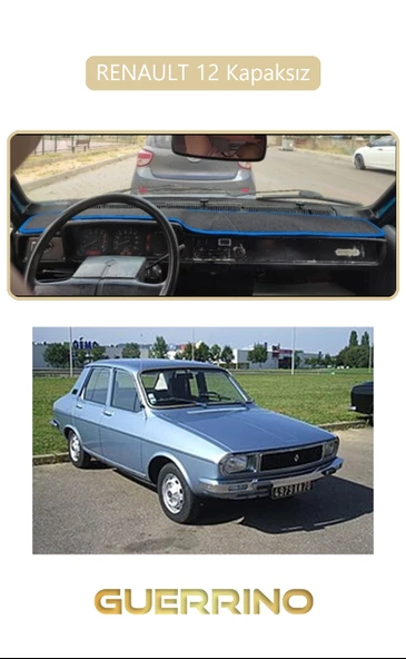 Guerrino  RENAULT 12 - Toros   KAPAKSIZTORPİDO KORUMA HALISI BEJ KENAR ürün görseli