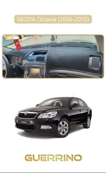 Guerrino  SKODA Octavia (2009-2012)TORPİDO KORUMA HALISI BEJ KENAR ürün görseli