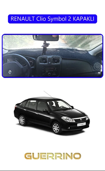 Guerrino  RENAULT Clio Symbol 2 KAPAKLITORPİDO KORUMA HALISI MAVİ KENAR ürün görseli