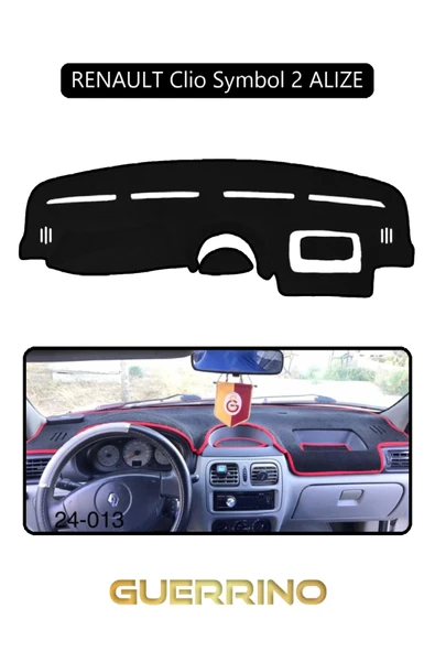 Guerrino  RENAULT Clio Symbol 2 ALIZETORPİDO KORUMA HALISI SİYAH KENAR ürün görseli
