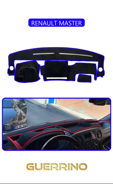 Guerrino  RENAULT MASTERTORPİDO KORUMA HALISI MAVİ KENAR ürün görseli