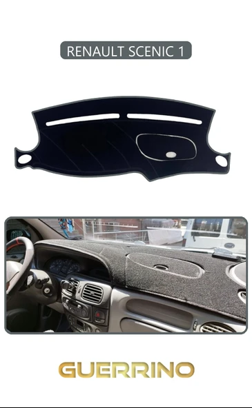 Guerrino  RENAULT SCENIC 1TORPİDO KORUMA HALISI GRİ KENAR ürün görseli