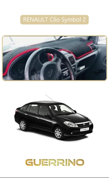 Guerrino  RENAULT Clio Symbol 2TORPİDO KORUMA HALISI BEJ KENAR ürün görseli