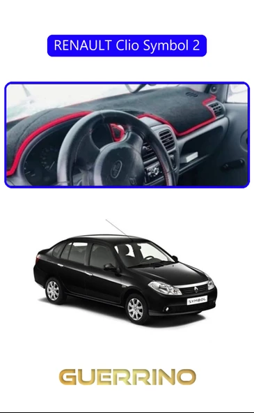 Guerrino  RENAULT Clio Symbol 2TORPİDO KORUMA HALISI MAVİ KENAR ürün görseli