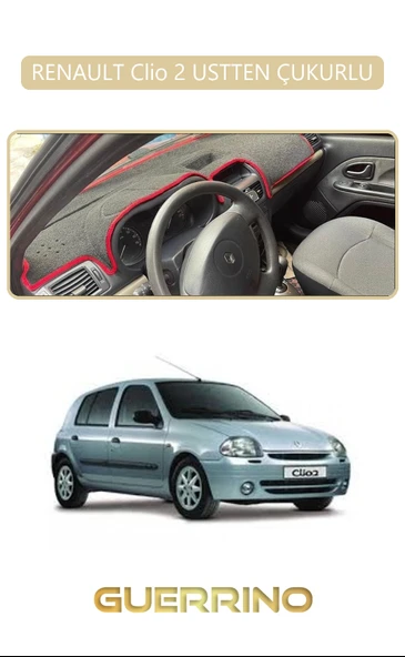 Guerrino  RENAULT Clio 2 USTTEN ÇUKURLUTORPİDO KORUMA HALISI BEJ KENAR ürün görseli