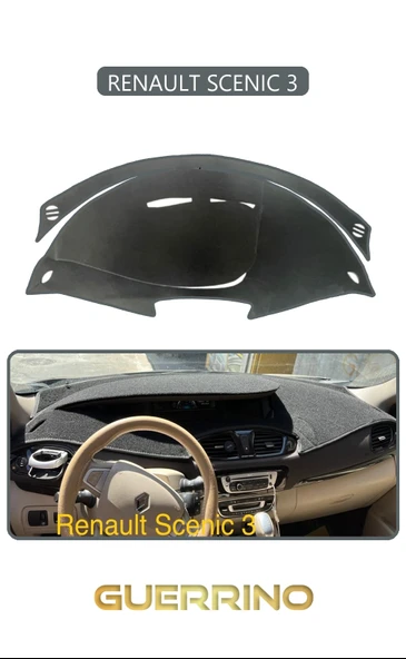 Guerrino  RENAULT SCENIC 3TORPİDO KORUMA HALISI GRİ KENAR ürün görseli