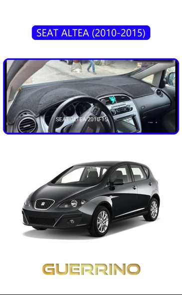 Guerrino  SEAT ALTEA (2010-2015)TORPİDO KORUMA HALISI MAVİ KENAR ürün görseli