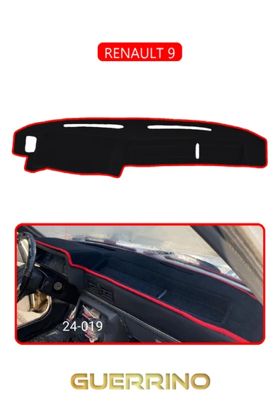 Guerrino  RENAULT 9 TORPİDO KORUMA HALISI KIRMIZI KENAR ürün görseli