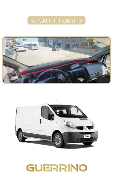 Guerrino  RENAULT TRAFIC 2TORPİDO KORUMA HALISI BEJ KENAR ürün görseli