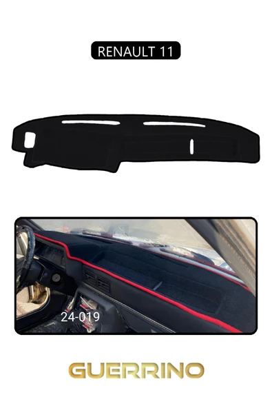 Guerrino  RENAULT 11TORPİDO KORUMA HALISI SİYAH KENAR ürün görseli