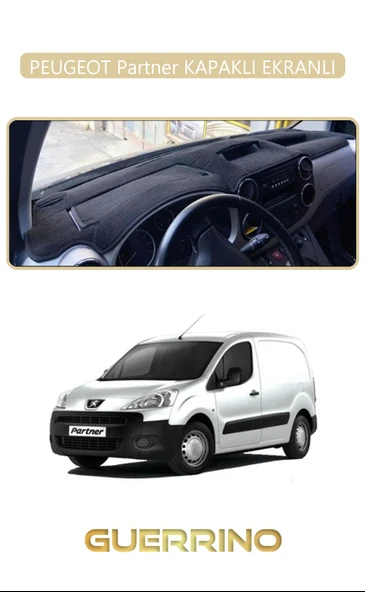 Guerrino  PEUGEOT Partner KAPAKLI EKRANLITORPİDO KORUMA HALISI BEJ KENAR ürün görseli